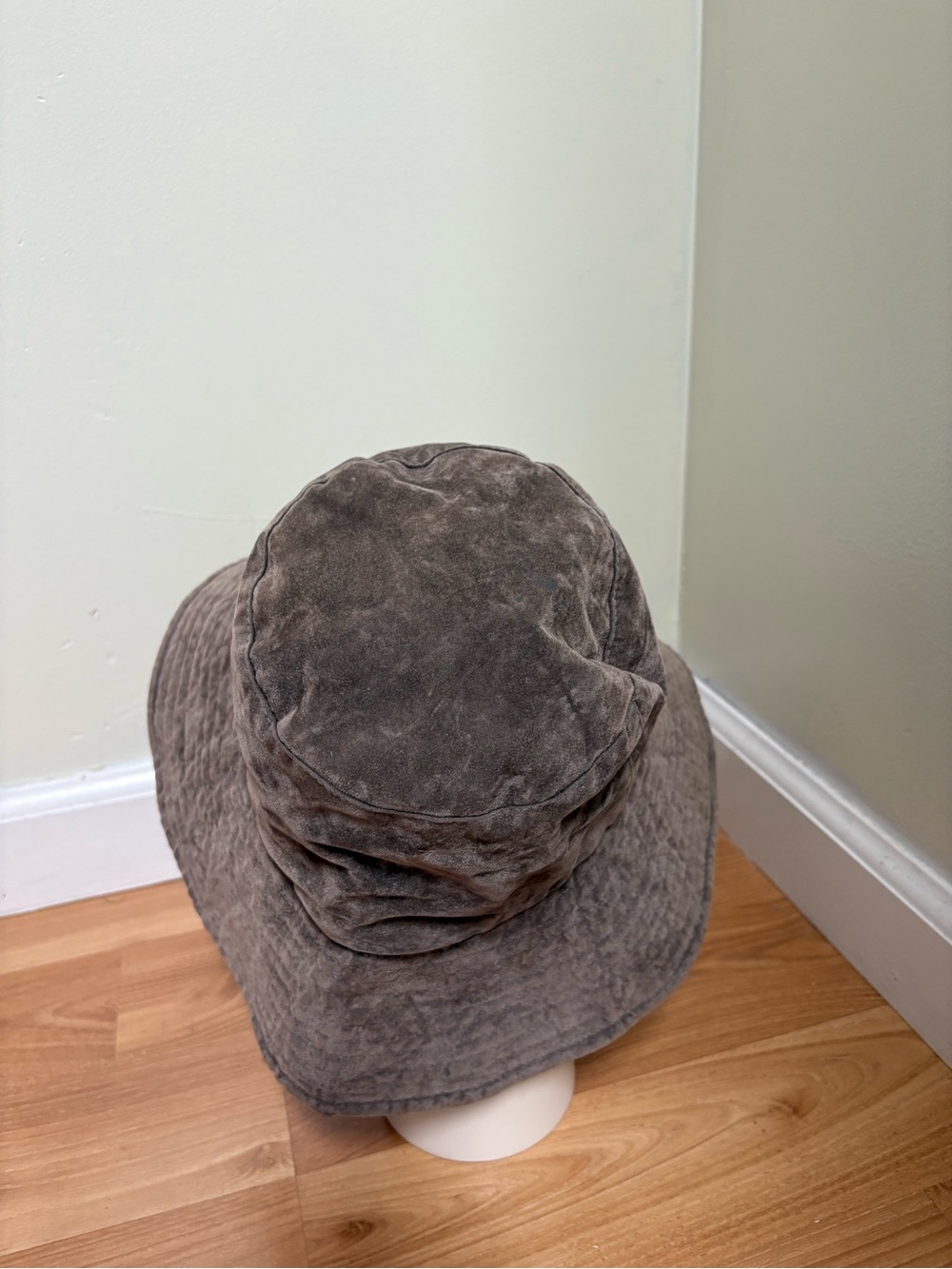 Vintage Bernard Women's Wide-Brim Bucket Hat Made in Italy - Picture 3 of 5
